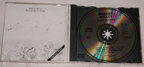 Robert Wyatt - Rock Bottom - Virgin CDV 2017 UK CD
