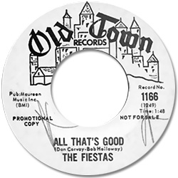 'All That's Good' by The Fiestas in 1964 [teens only]