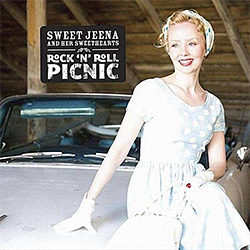 From Finland in 2009, Sweet Jeena & Her Sweethearts made their 'Rock'n'roll Picnic' with 'Tongue Tied'