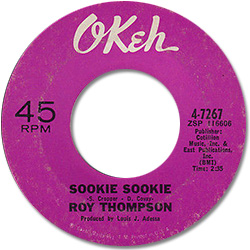 Roy Thomson on Okeh covered 'Sookie Sookie' in 1966