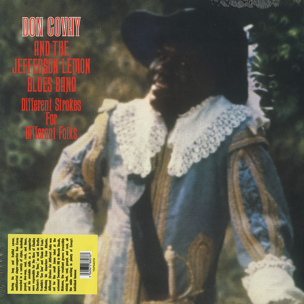 Don Covay and The Jefferson Lemon Blues Band : Different Strokes For Different Folks - LP from USA, 2022