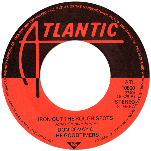 Don Covay and The Goodtimers : You Put Something On Me - 7" CS from Holland, 1976