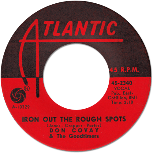 Don Covay and The Goodtimers : Iron Out The Rough Spots - 7" CS from USA, 1966