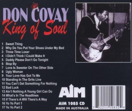 Don Covay : King Of Soul - CD from Australia, 2005