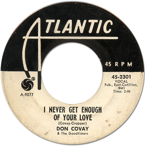 Don Covay and The Goodtimers : See-Saw - 7" from USA, 1965