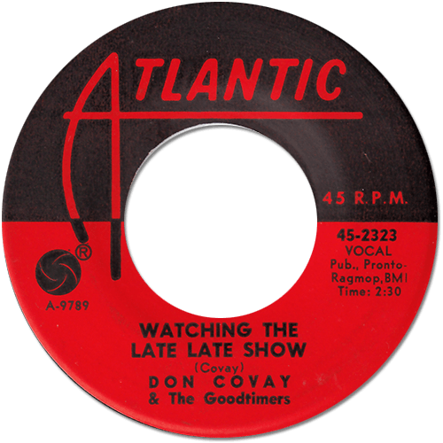 Don Covay and The Goodtimers : Watching The Late Late Show - 7" CS from USA, 1966
