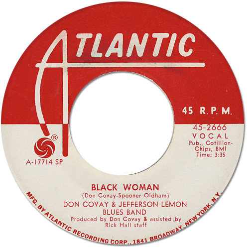Don Covay - Black Woman single
