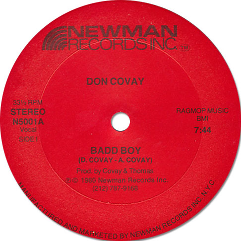 Don Covay: Badd Boy - 12" from USA, 1980