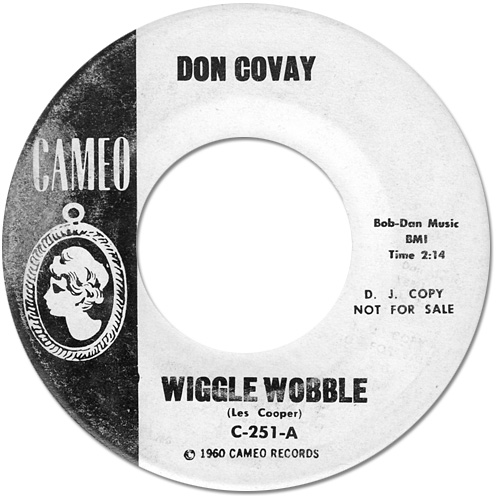 Don Covay : Wiggle Wobble - 7" CS from USA, 1963