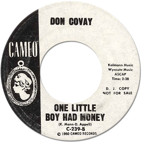 Don Covay : The Popeye Waddle - 7" CS from USA, 1963