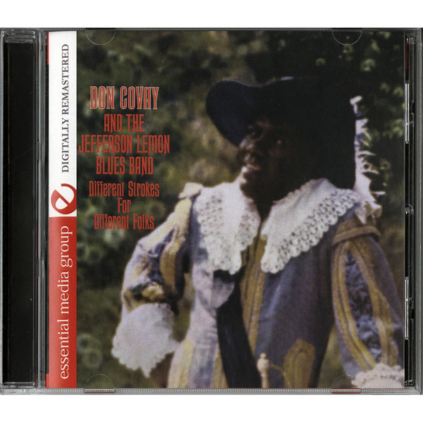 Don Covay and The Jefferson Lemon Blues Band : Different Strokes For Different Folks - CD from USA, 2011
