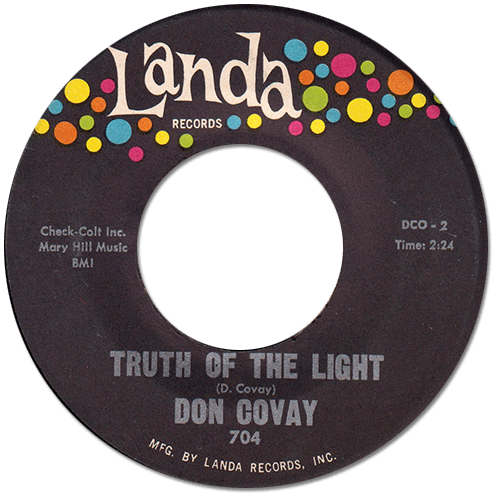Don Covay : You're Good For Me - 7" from USA, 1965