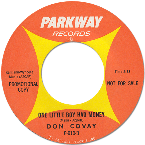Don Covay : The Froog - 7" CS from USA, 1964