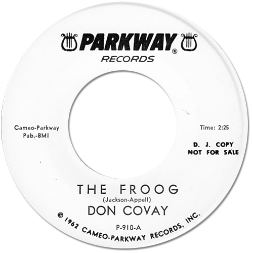 Don Covay : The Froog - 7" CS from USA, 1964