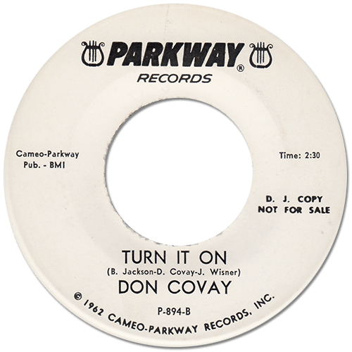 Don Covay : Ain't That Silly - 7" CS from USA, 1964