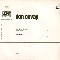 Don Covay : Sookie Sookie - 7" PS from France, 1969
