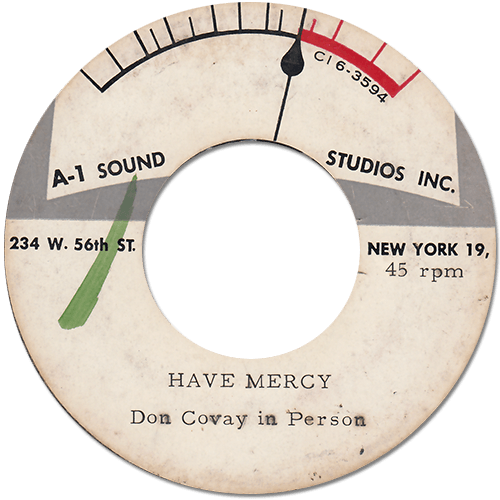 Don Covay's acetate