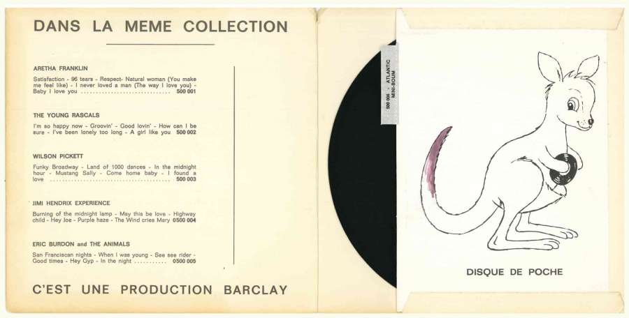 Wilson Pickett / Solomon Burke / Joe Tex / Harvey Scales / Lavern Baker / Don Covay : Mini Boum EP - 7" EP from France, 1966