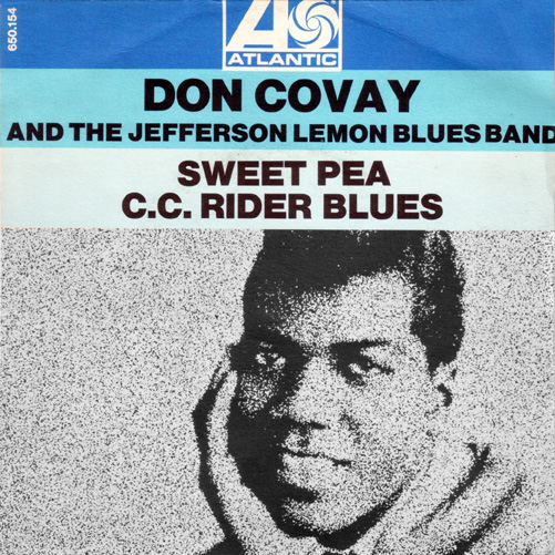 Don Covay and The Jefferson Lemon Blues Band: Sweet Pea (Don't Love Nobody But Herself), France [1969]