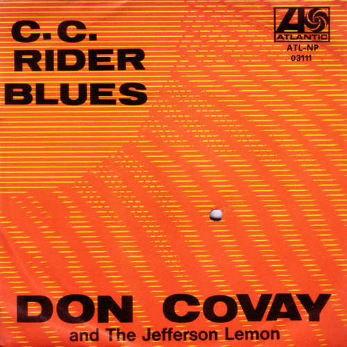 Don Covay and The Jefferson Lemon Blues Band : Sweet Pea (Don't Love Nobody But Herself) - 7" PS from Italy, 1969