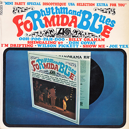 V/A incl. Solomon Burke, Joe Tex, Don Covay, Billy Graham, Wilson Pickett : Rhythm and Blues Formidable - 7" EP from France, 1972