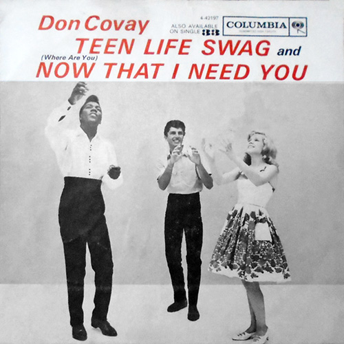 Don Covay and The Goodtimers : (Where Are You) Now That I Need You - 7" PS from USA, 1961