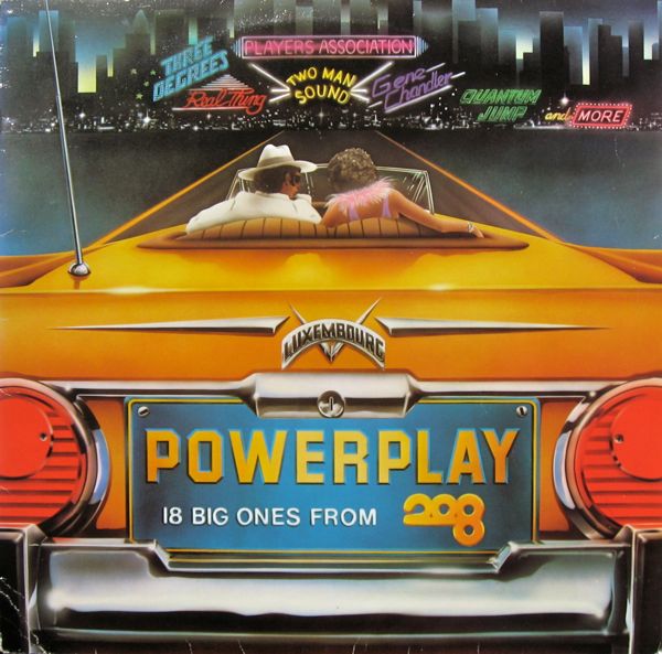 V/A incl. Quantum Jump, Martin Circus, Space, Voyage, etc. - PowerPlay - 18 Big Ones From 208 - Pye DISCO 208 UK LP