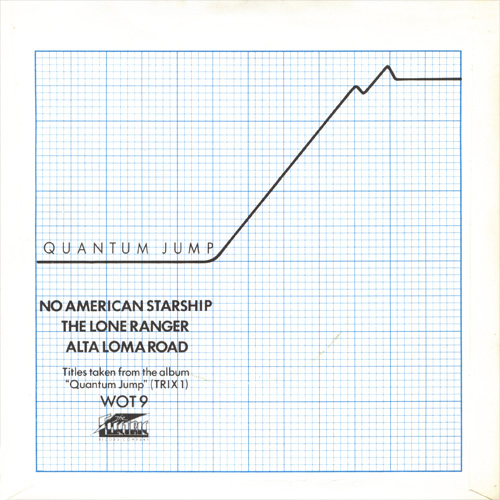 Quantum Jump - The Quantum Jump Maxi Single - Electric WOT 9 UK 7" EP