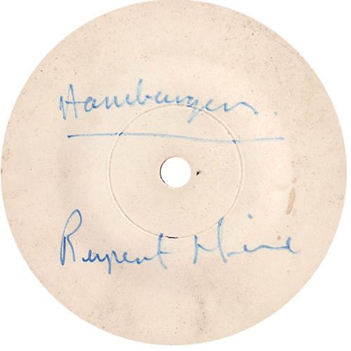 Rupert Hine - Hamburgers - Purple Records PUR 105 UK 7"
