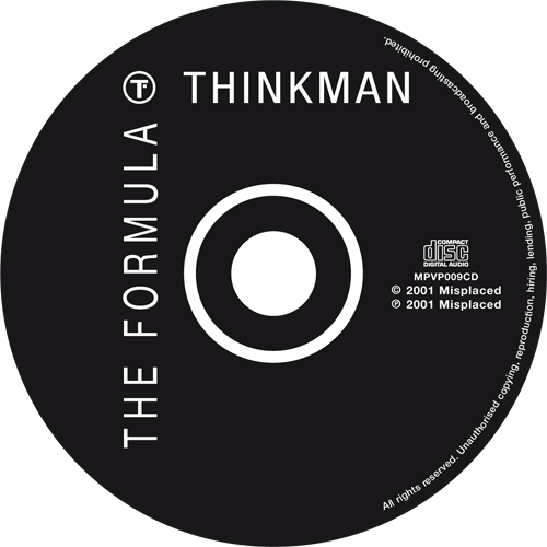 Thinkman - The Formula - VoicePrint MPVP 009 CD UK CD