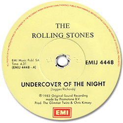 The Rolling Stones: Undercover (Of The Night) - South Africa 1983