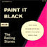 The Rolling Stones : Paint It, Black, 7" EP from South Africa - 1966