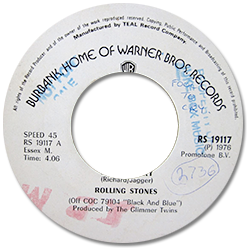The Rolling Stones - Fool To Cry • Zimbabwe discography: The RSR - EMI - CBS years [1971-1986]