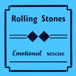 The Rolling Stones - Emotional Rescue • Belgium discography: The RSR - EMI years [1978-1984]