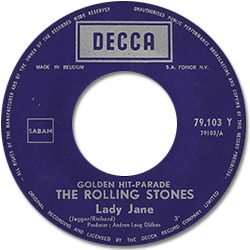 The Rolling Stones: Lady Jane - France / Belgium 1970