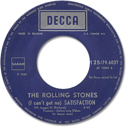 The Rolling Stones: (I Can't Get No) Satisfaction - France / Belgium 1972