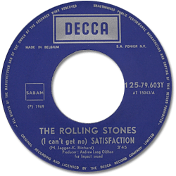 The Rolling Stones: (I Can't Get No) Satisfaction - France / Belgium 1972