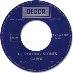 The Rolling Stones: Carol - France / Belgium 1972