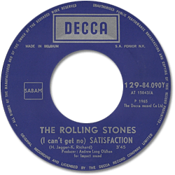 The Rolling Stones: (I Can't Get No) Satisfaction - France / Belgium 1973