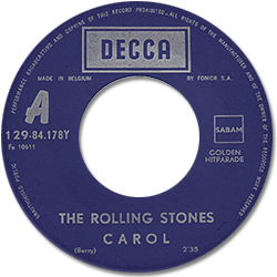 The Rolling Stones: Carol - France / Belgium 1972