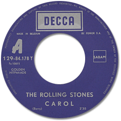 The Rolling Stones: Carol - France / Belgium 1972