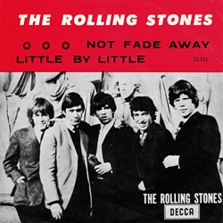 The Rolling Stones - Not Fade Away - Decca 23.514 • Belgium discography: Decca singles