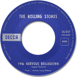 The Rolling Stones: 19th Nervous Breakdown - Belgium 1966