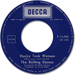 The Rolling Stones: Honky Tonk Women - Belgium 1969