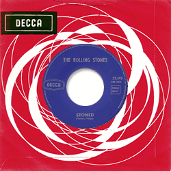 The Rolling Stones - Stoned • Belgium discography: Decca singles