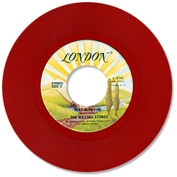 The Rolling Stones - The Last Time - red vinyl • Canada discography