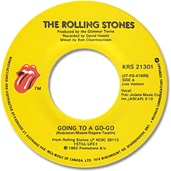 The Rolling Stones: Going To A Go Go (live) - Canada 1982