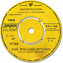 The Rolling Stones : (I Can't Get No) Satisfaction - Chile 1965