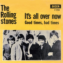 The Rolling Stones : It's All Over Now - Denmark / UK 1964