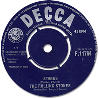 The Rolling Stones - Decca F11764 • Ireland discography: The Decca years